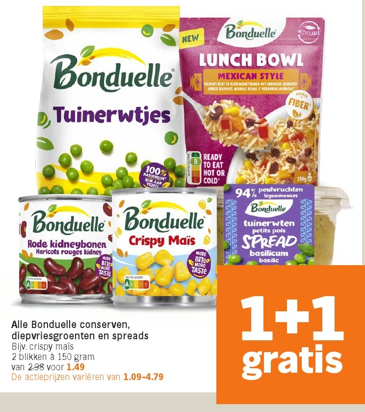 Bonduelle Tuinertjess