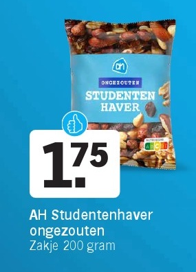 AH Studentenhaver ongezouten