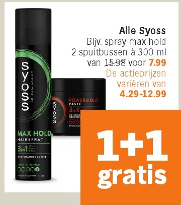 Syoss Max Hold Hairspray