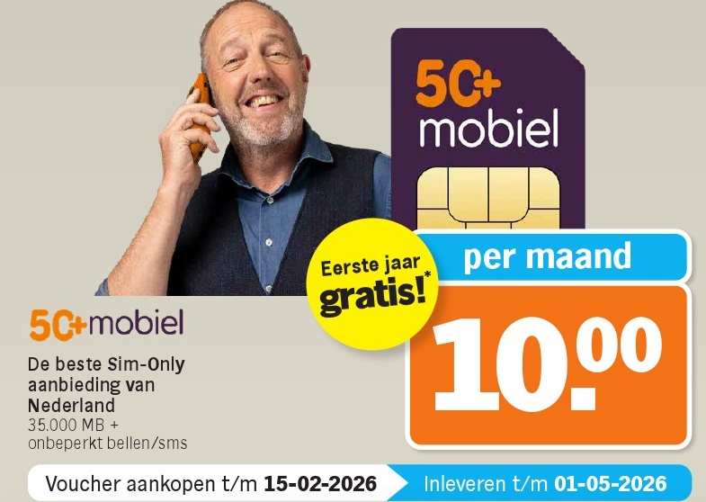 50+ mobiel