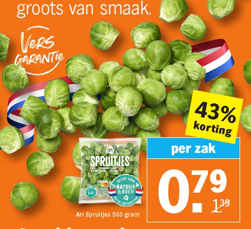 AH Spruitjes 500 gram