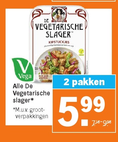De Vegetarische Slager Kipstukjes