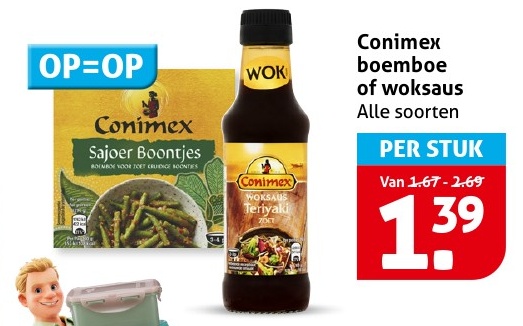 Conimex boemboe of woksaus