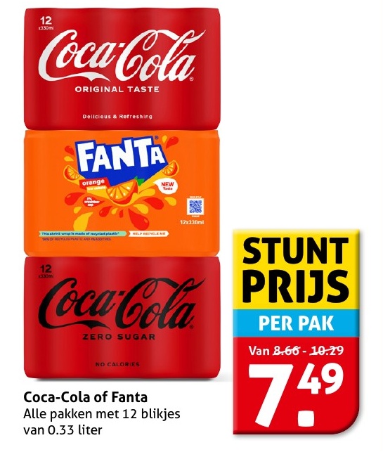 Coca-Cola of Fanta