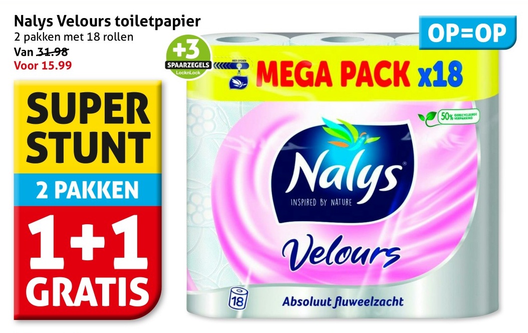 Nalys Velours toiletpapier
