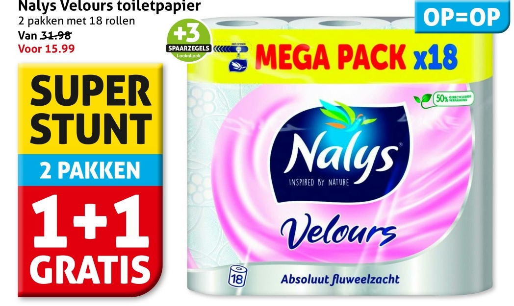 Nalys Velours toiletpapier