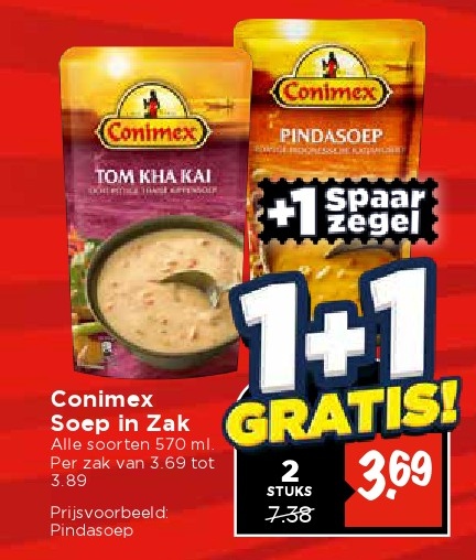 Conimex Soep in Zak