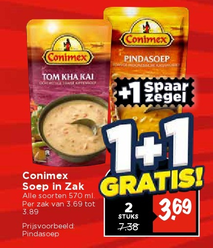 Conimex Soep in Zak