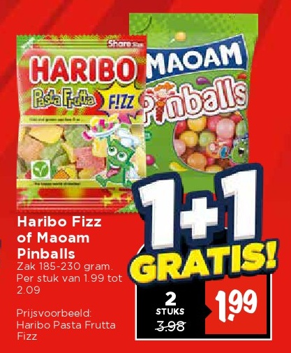 Haribo Fizz of Maoam Pinballs