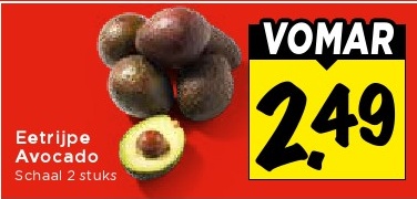 Eetrijpe Avocado
