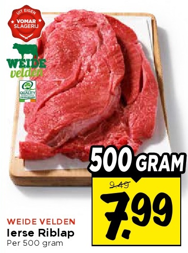 Weide Velden Ierse Riblap