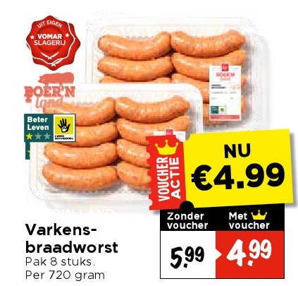 Varkens-braadworst