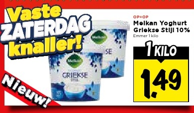 Melkan Yoghurt Griekse Stijl 10%
