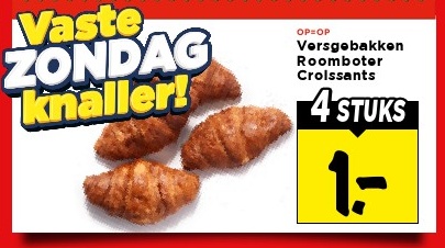 Versgebakken Roomboter Croissants