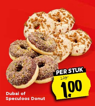 Dubai of Speculoos Donut