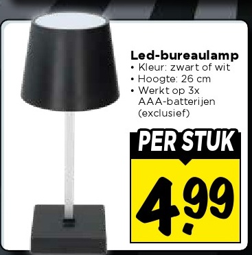 Led-bureau lamp