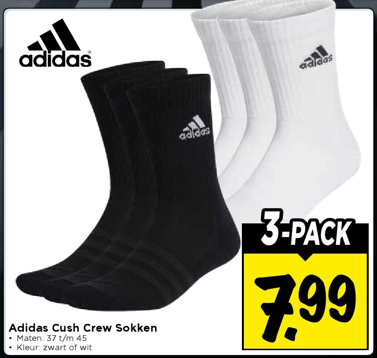 Adidas Cush Crew Sokkenen