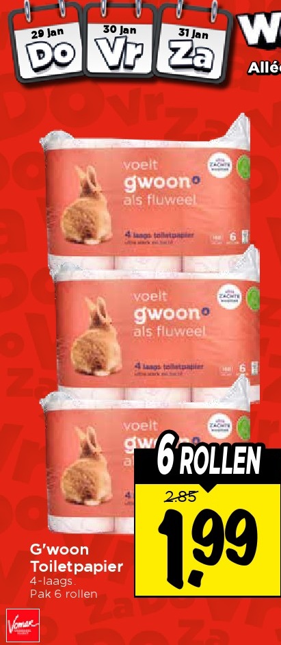 g'woon Toiletpapier