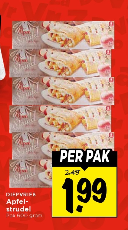 Diepvriess Apfelstrudel