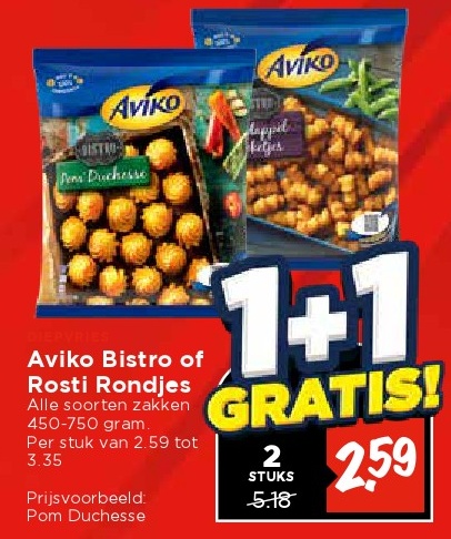 Aviko Bistro of Rosti Rondjes