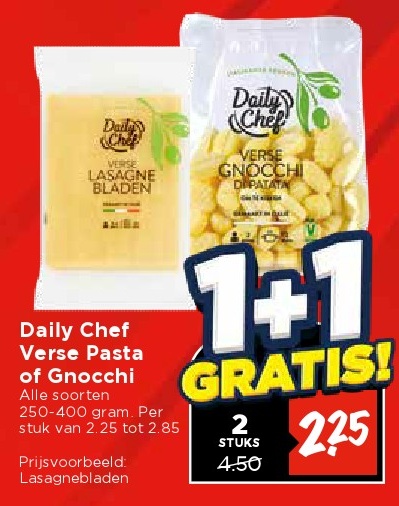 Daily Chef Verse Pasta of Gnocchi