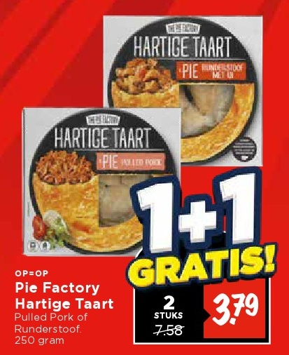 Pie Factory Hartige Taart