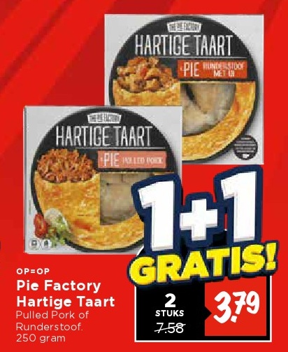 Pie Factory Hartige Taart