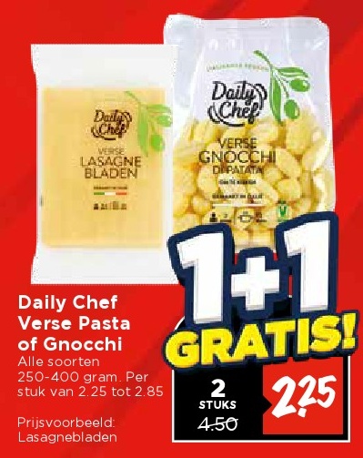 Daily Chef Verse Pasta of Gnocchi