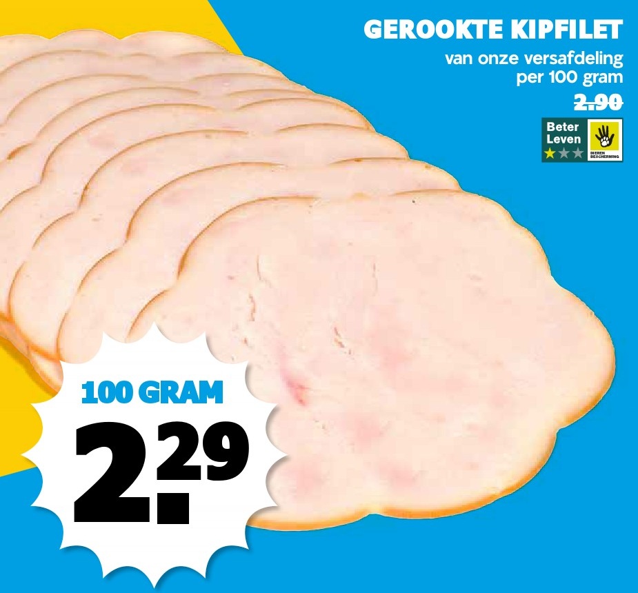GEROOKTE KIPFILET