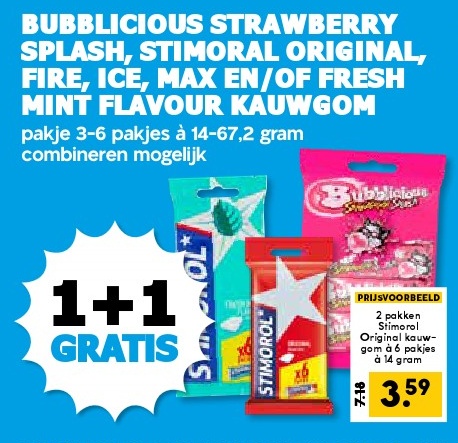 Bubblicious Strawberry Splash