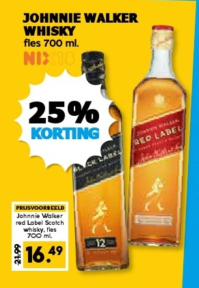 JOHNNIE WALKER WHISKY