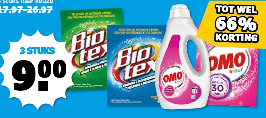 Biotex and OMO