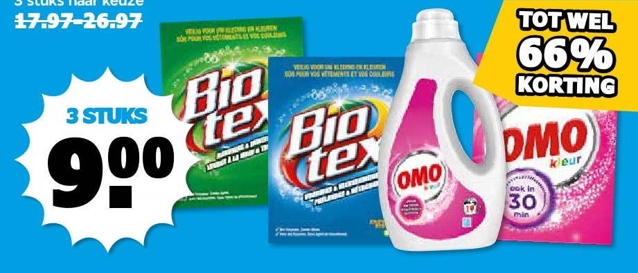 Biotex and OMO