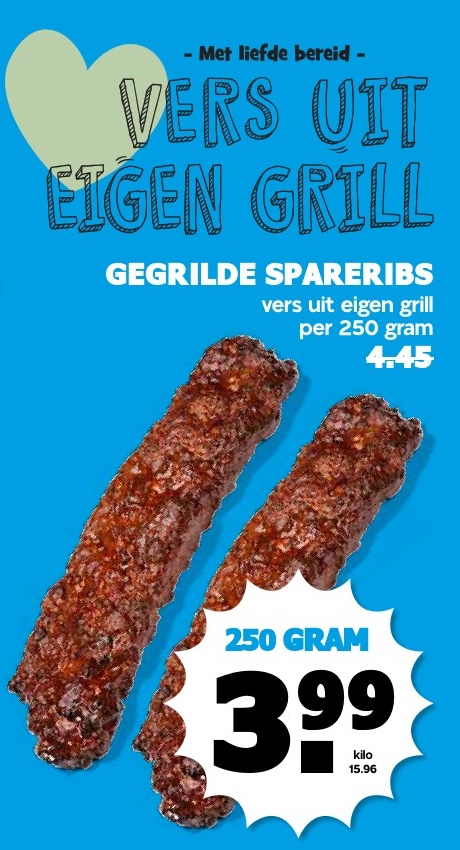 GEGRILDE SPARERIBS