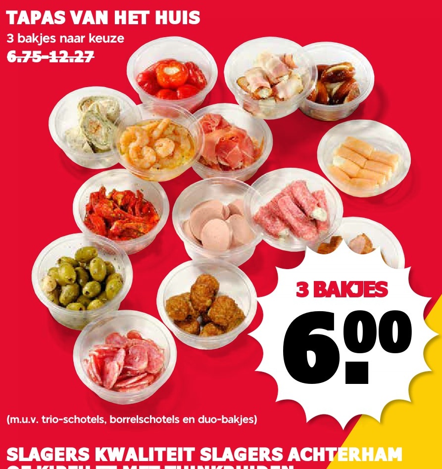 Tapas van het Huis
