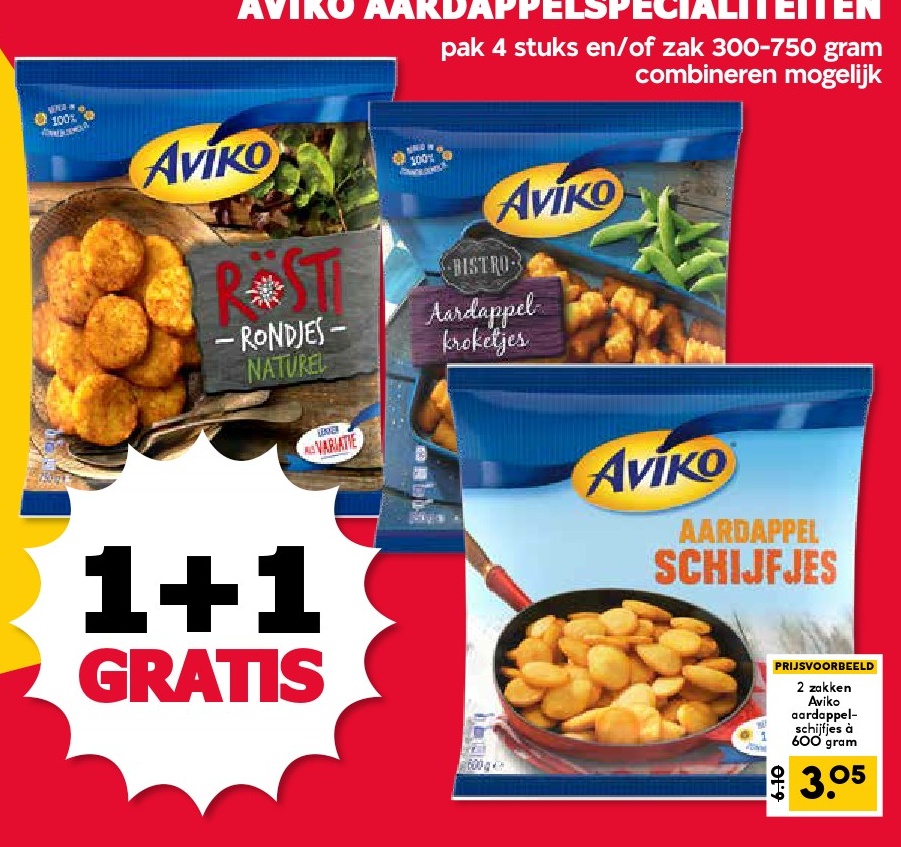 Aviko Aardappelschijfjes