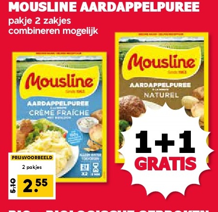 Mousline Aardappelpuree