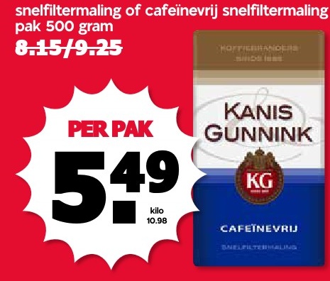 KANIS GUNNINK CAFÉTINEVRJ
