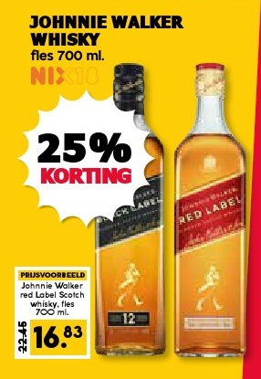 JOHNNIE WALKER WHISKY