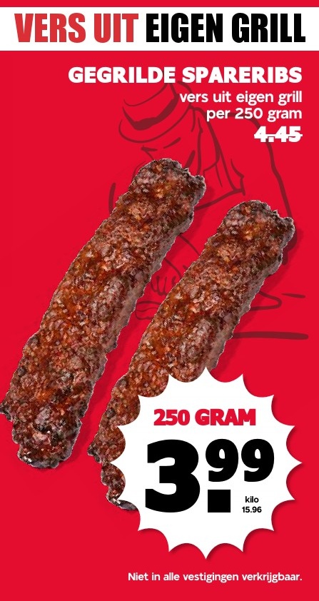 GEGRILDE SPARERIBS