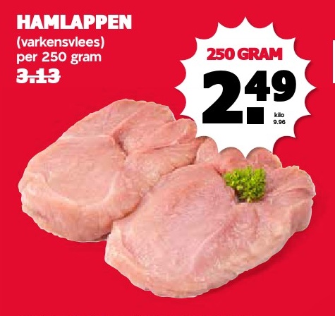 HAMLAPPEN (varkensvlees)