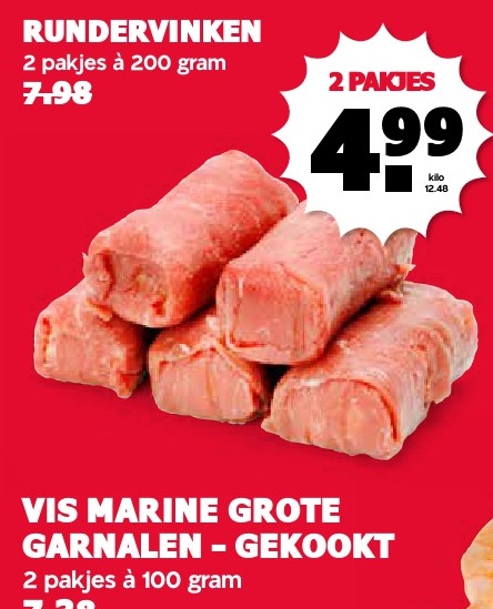 VIS MARINE GROTE GARNALEN - GEKOOKT