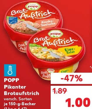 Popp Pikante Brotauftreich