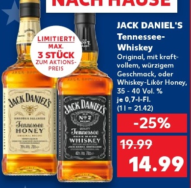 JACK DANIEL'S Tennessee-Whiskey