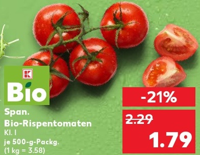 Bio-Rispentomaten