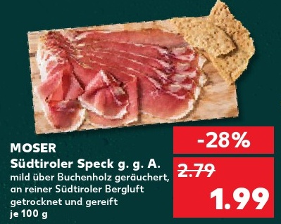 Südtiroler Speck g. g. A.