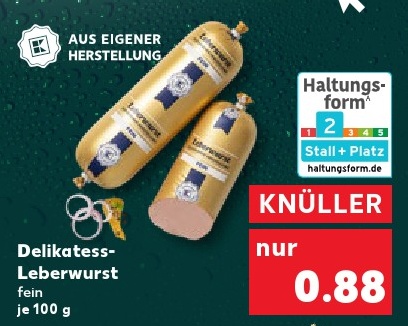 Delikatess-Leberwurst