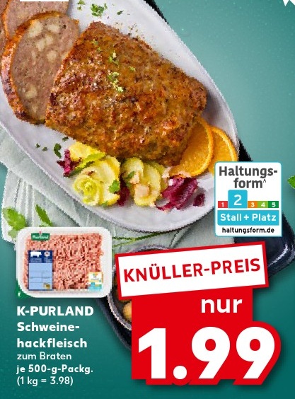 K-PURLAND Schweinehackfleisch