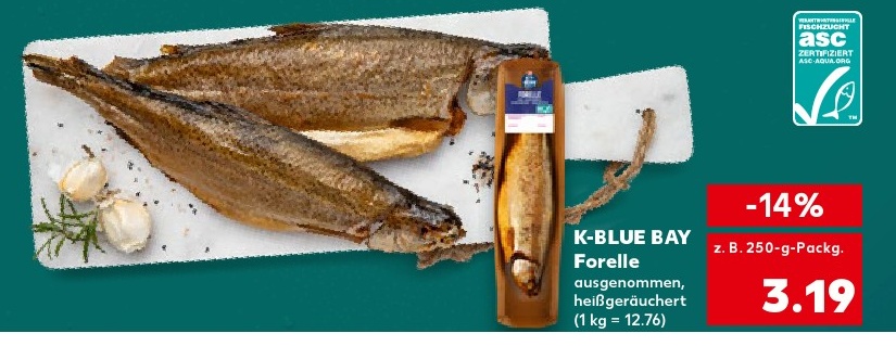 K-BLUE BAY Forelle