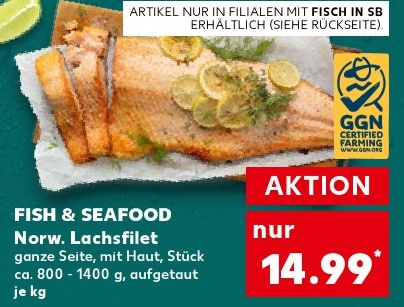 Norw. Lachsfilet
